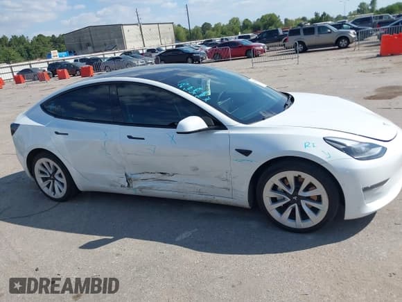 ✅ 2022 Tesla Model 3 Long Range • VIN: 5YJ3E1EB6NF364978 • Лот: 43321559. Опубликован ранее на IAAI с пробегом 48 409 миль. Бесплатный доступ к архиву аукционных продаж из США и подробный отчёт об истории автомобиля на DreamBid. Изображение 12.