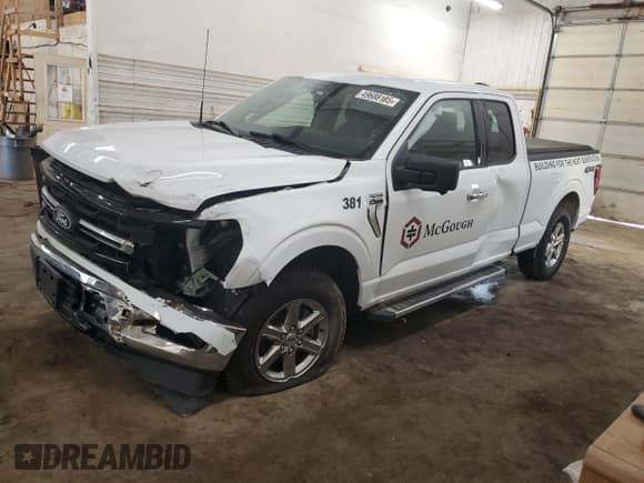 ✅ 2024 Ford F-150 • VIN: 1FTFX3L52RKD39682 • Lot: 49688185. Listed on Copart with 33,176 mi. Free auction sales archive from the USA and detailed vehicle history report at DreamBid. Image 1.