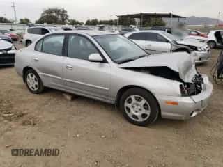 2002 Hyundai Elantra GLS с VIN KMHDN45D02U430673, выставлен на аукционе Copart как лот 84636654 с пробегом 87 420 миль миль и Списание • Salvage title. История ставок и продаж доступна на DreamBid. Изображение 4.