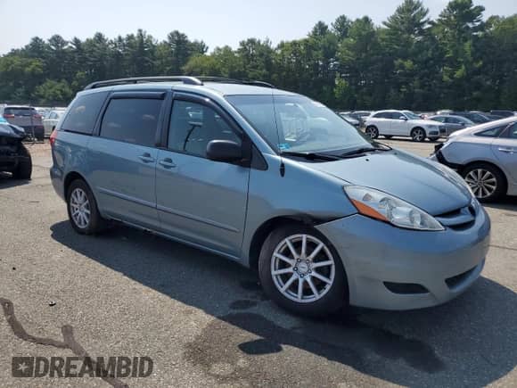 2009 Toyota Sienna LE with VIN 5TDBK23C69S026648, listed as a Copart auction lot 65431055 with 201,198 mi miles and Non repairable. Bid and sale history available at DreamBid. Image 4.