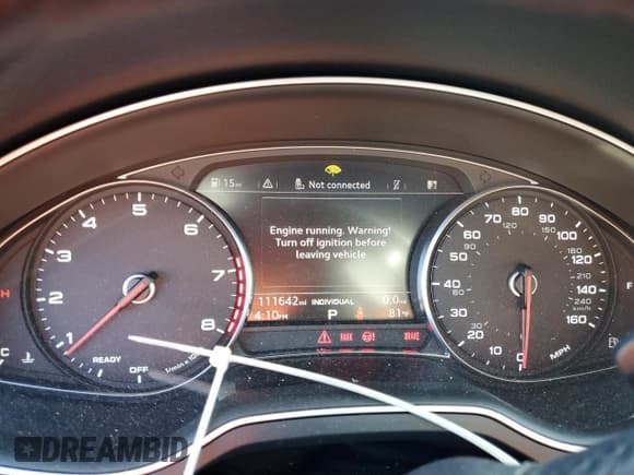 ✅ 2017 Audi Q7 Premium • VIN: WA1AHAF70HD040178 • Lot: 89881835. Listed on Copart with 111,642 mi. Free auction sales archive from the USA and detailed vehicle history report at DreamBid. Image 9.