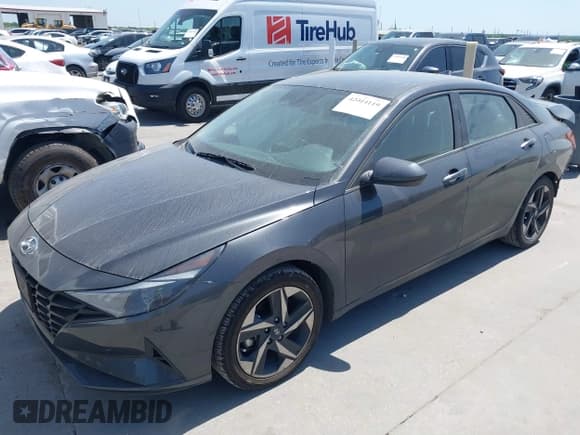 ✅ 2023 Hyundai Elantra SEL • VIN: 5NPLS4AG7PH111202 • Lot: 42014119. Listed on IAAI with 77,356 mi. Free auction sales archive from the USA and detailed vehicle history report at DreamBid. Image 17.