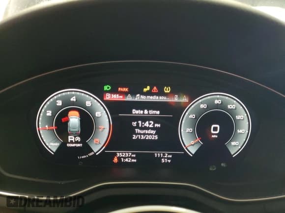 ✅ 2023 Audi A4 allroad Premium Plus • VIN: WA18AAF40PA027729 • Lot: 44439595. Listed on Copart with 35,237 mi. Free auction sales archive from the USA and detailed vehicle history report at DreamBid. Image 9.