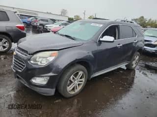 2016 Chevrolet Equinox LTZ with VIN 2GNFLGEK2G6209799, listed as a Copart auction lot 84542185 with 108,225 mi miles and Salvage title. Bid and sale history available at DreamBid. Image 1.