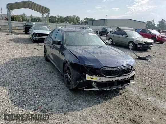 2023 BMW 3 Series M340i with VIN 3MW49FS04P8D04419, listed as a Copart auction lot 71625105 with 19,973 mi miles and Salvage title. Bid and sale history available at DreamBid. Image 14.