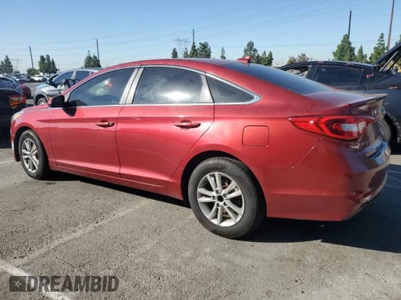 2016 Hyundai Sonata SE with VIN 5NPE24AF0GH362191, listed as a Copart auction lot 82714985 with 151,720 mi miles and Salvage title. Bid and sale history available at DreamBid. Image 2.