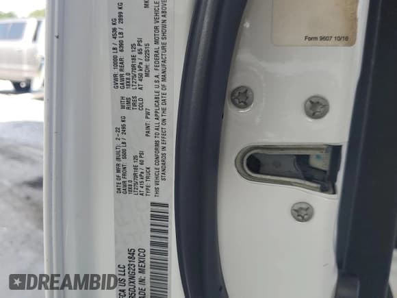 ✅ 2022 Ram 2500 Big Horn • VIN: 3C6UR5DJXNG231845 • Лот: 66325095. Опубликован ранее на Copart с пробегом 77 198 миль. Бесплатный доступ к архиву аукционных продаж из США и подробный отчёт об истории автомобиля на DreamBid. Изображение 12.