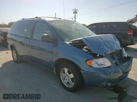 2005 Dodge Caravan SXT with VIN 2D4GP44L05R288222, listed as a Copart auction lot 75776424 with 219,977 mi miles and Salvage title. Bid and sale history available at DreamBid. Image 12.