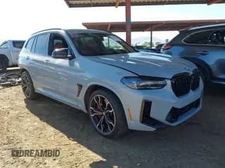 ✅ 2024 BMW X3 M • VIN: 5YM13EC09R9X39081 • Lot: 43550969. Listed on IAAI with 15,353 mi. Free auction sales archive from the USA and detailed vehicle history report at DreamBid. Image 1.