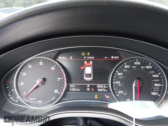 ✅ 2016 Audi A7 Premium Plus • VIN: WAUWGAFC2GN040829 • Lot: 43218982. Listed on IAAI with 94,875 mi. Free auction sales archive from the USA and detailed vehicle history report at DreamBid. Image 7.