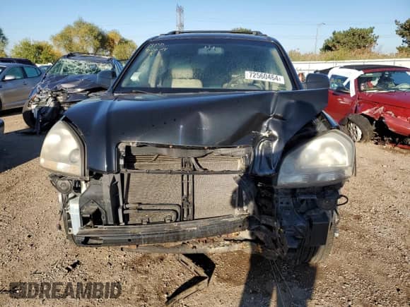 2006 Hyundai Tucson GL with VIN KM8JM12B66U467160, listed as a Copart auction lot 72560464 with 159,679 mi miles and Salvage title. Bid and sale history available at DreamBid. Image 5.