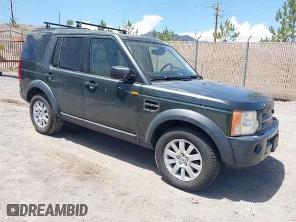 ✅ 2006 Land Rover LR3 SE • VIN: SALAE25436A396028 • Lot: 42634180. Wystawiony na IAAI z przebiegiem 151 426 mil. Bezpłatny archiwum sprzedaży aukcyjnych z USA i szczegółowy raport historii pojazdu na DreamBid. Zdjęcie 1.
