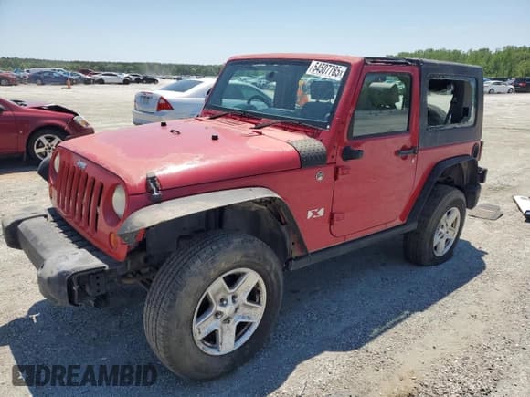 ✅ 2008 Jeep Wrangler X • VIN: 1J4FZ24188L607332 • Lot: 54507785. Wystawiony na Copart z przebiegiem 184 153 mil. Bezpłatny archiwum sprzedaży aukcyjnych z USA i szczegółowy raport historii pojazdu na DreamBid. Zdjęcie 1.