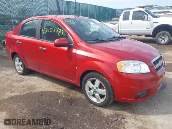 ✅ 2009 Chevrolet Aveo 2LT • VIN: KL1TG56E79B628297 • Lot: 42105783. Wystawiony na IAAI z przebiegiem 152 715 mil. Bezpłatny archiwum sprzedaży aukcyjnych z USA i szczegółowy raport historii pojazdu na DreamBid. Zdjęcie 1.