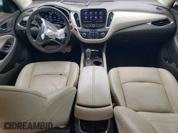 2019 Chevrolet Malibu Premier with VIN 1G1ZE5SX5KF190192, listed as a Copart auction lot 58403675 with 95,459 mi miles and Salvage title. Bid and sale history available at DreamBid. Image 8.