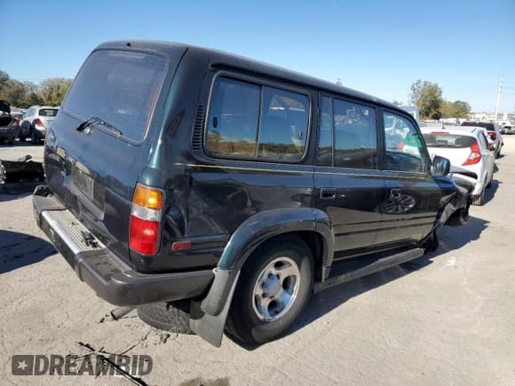 ✅ 1996 Toyota Land Cruiser • VIN: JT3HJ85J8T0140189 • Lot: 76720784. Listed on Copart with 167,649 mi. Free auction sales archive from the USA and detailed vehicle history report at DreamBid. Image 3.