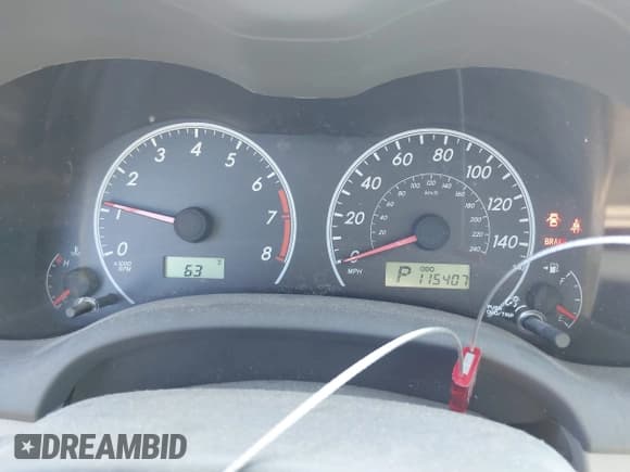 ✅ 2010 Toyota Corolla • VIN: 2T1BU4EE7AC511446 • Lot: 42295766. Listed on IAAI with 115,407 mi. Free auction sales archive from the USA and detailed vehicle history report at DreamBid. Image 7.