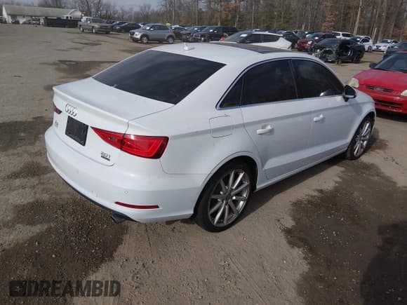 ✅ 2015 Audi A3 Premium • VIN: WAUBFGFF2F1118899 • Lot: 43925362. Listed on IAAI with 109,169 mi. Free auction sales archive from the USA and detailed vehicle history report at DreamBid. Image 4.