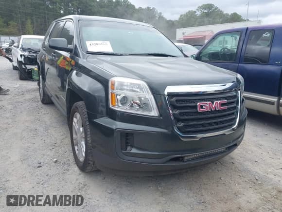 ✅ 2017 GMC Terrain SLE • VIN: 2GKALMEK6H6344985 • Lot: 43299569. Listed on IAAI with 93,000 mi. Free auction sales archive from the USA and detailed vehicle history report at DreamBid. Image 1.