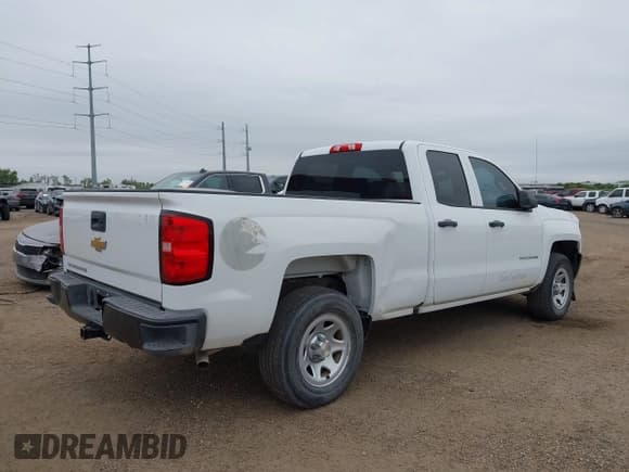 ✅ 2018 Chevrolet Silverado 1500 Work Truck • VIN: 1GCRCNEHXJZ348248 • Lot: 43656045. Listed on IAAI with 42,312 mi. Free auction sales archive from the USA and detailed vehicle history report at DreamBid. Image 4.