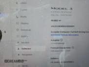 ✅ 2020 Tesla Model 3 Long Range • VIN: 5YJ3E1EB1LF650007 • Lot: 49925185. Wystawiony na Copart z przebiegiem 89 682 mil. Bezpłatny archiwum sprzedaży aukcyjnych z USA i szczegółowy raport historii pojazdu na DreamBid. Zdjęcie 9.