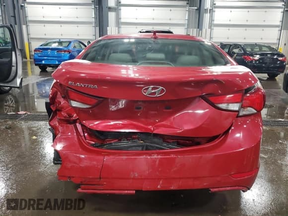 ✅ 2014 Hyundai Elantra SE • VIN: KMHDH4AE4EU125901 • Lot: 86481885. Listed on Copart with 158,945 mi. Free auction sales archive from the USA and detailed vehicle history report at DreamBid. Image 6.