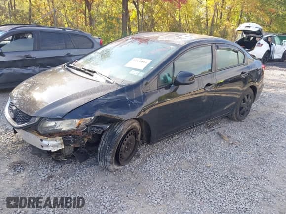 ✅ 2013 Honda Civic LX • VIN: 2HGFB2F5XDH549758 • Лот: 43389804. Опубликован ранее на IAAI с пробегом 195 366 миль. Бесплатный доступ к архиву аукционных продаж из США и подробный отчёт об истории автомобиля на DreamBid. Изображение 2.