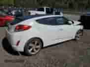 2014 Hyundai Veloster with VIN KMHTC6AD7EU216318, listed as a Copart auction lot 85651955 with Not provided miles and Salvage title. Bid and sale history available at DreamBid. Image 3.