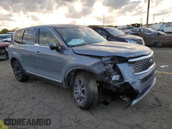 ✅ 2021 Kia Telluride LX • VIN: 5XYP2DHC5MG114994 • Lot: 85266535. Listed on Copart with 55,408 mi. Free auction sales archive from the USA and detailed vehicle history report at DreamBid. Image 4.