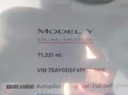 ✅ 2023 Tesla Model Y Performance • VIN: 7SAYGDEF4PF738918 • Lot: 43778543. Wystawiony na IAAI z przebiegiem 71 321 mil. Bezpłatny archiwum sprzedaży aukcyjnych z USA i szczegółowy raport historii pojazdu na DreamBid. Zdjęcie 15.