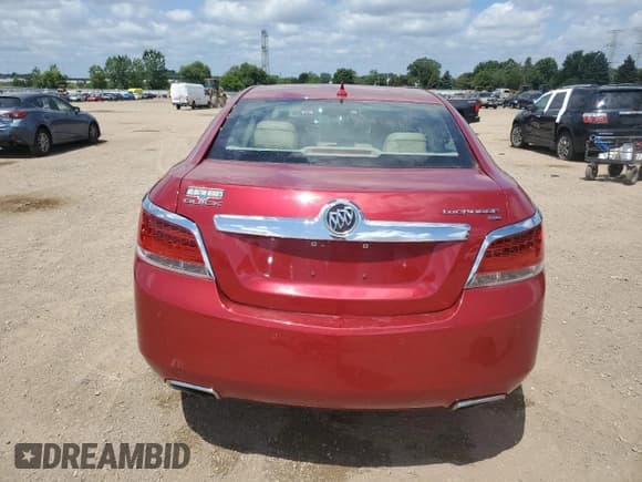 ✅ 2013 Buick LaCrosse Premium 1 • VIN: 1G4GG5E30DF175339 • Lot: 62837525. Listed on Copart with 74,856 mi. Free auction sales archive from the USA and detailed vehicle history report at DreamBid. Image 6.