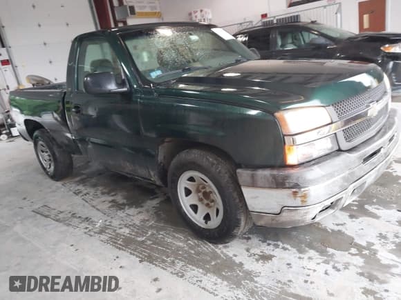 ✅ 2005 Chevrolet Silverado 1500 Work Truck • VIN: 1GCEC14X35Z354401 • Lot: 42918177. Listed on IAAI with 136,901 mi. Free auction sales archive from the USA and detailed vehicle history report at DreamBid. Image 1.