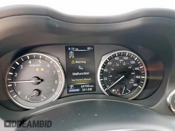 ✅ 2019 Infiniti Q50 Sport • VIN: JN1EV7AR5KM553092 • Lot: 64687545. Listed on Copart with 69,700 mi. Free auction sales archive from the USA and detailed vehicle history report at DreamBid. Image 9.