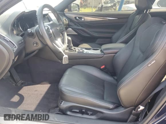 ✅ 2021 Infiniti Q60 Luxe • VIN: JN1EV7KL5MM470629 • Lot: 65439225. Listed on Copart with 26,884 mi. Free auction sales archive from the USA and detailed vehicle history report at DreamBid. Image 7.
