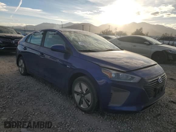 ✅ 2019 Hyundai Ioniq Blue • VIN: KMHC65LC8KU168832 • Lot: 91897505. Listed on Copart with 174,210 mi. Free auction sales archive from the USA and detailed vehicle history report at DreamBid. Image 4.