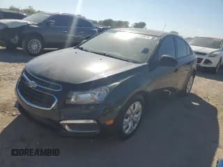 ✅ 2015 Chevrolet Cruze LS • VIN: 1G1PA5SH9F7229023 • Lot: 84458015. Listed on Copart with 163,286 mi. Free auction sales archive from the USA and detailed vehicle history report at DreamBid. Image 1.