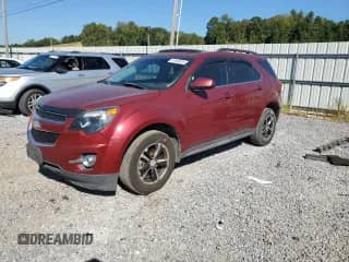 2012 Chevrolet Equinox 2LT with VIN 2GNALPEK5C6227587, listed as a Copart auction lot 81954615 with 195,733 mi miles and Salvage title. Bid and sale history available at DreamBid. Image 1.