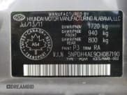 ✅ 2012 Hyundai Elantra GLS • VIN: 5NPDH4AE9CH087190 • Lot: 91840955. Listed on Copart with 133,993 mi. Free auction sales archive from the USA and detailed vehicle history report at DreamBid. Image 10.