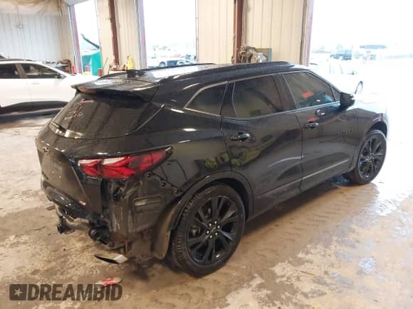 2020 Chevrolet Blazer RS z VIN 3GNKBKRS7LS654887, wystawiony jako IAAI lot #43384861 z przebiegiem 68 542 mil mil oraz . Historia ofert i sprzedaży dostępna na DreamBid. Obrazek 4.