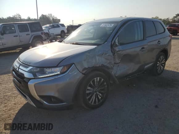 2019 Mitsubishi Outlander ES z VIN JA4AD2A3XKZ037224, wystawiony jako Copart lot #81562475 z przebiegiem 60 529 mil mil oraz Nie do naprawy • Non repairable. Historia ofert i sprzedaży dostępna na DreamBid. Obrazek 1.