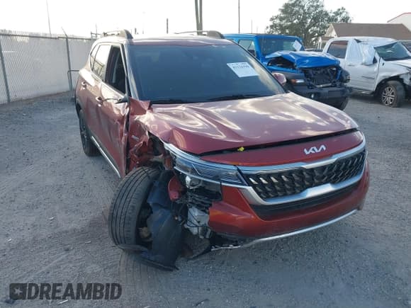 ✅ 2023 Kia Seltos Nightfall • VIN: KNDEUCA25P7347465 • Lot: 41134190. Listed on IAAI with 31,708 mi. Free auction sales archive from the USA and detailed vehicle history report at DreamBid. Image 6.