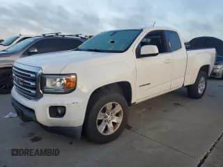✅ 2015 GMC Canyon 2WD SLE • VIN: 1GTH5BEA2F1131855 • Lot: 83924504. Listed on Copart with Not provided. Free auction sales archive from the USA and detailed vehicle history report at DreamBid. Image 1.
