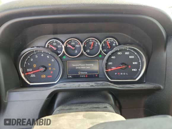 2021 Chevrolet Silverado 1500 RST with VIN 1GCPWDED5MZ453404, listed as a Copart auction lot 72098825 with 71,312 mi miles and Salvage title. Bid and sale history available at DreamBid. Image 9.