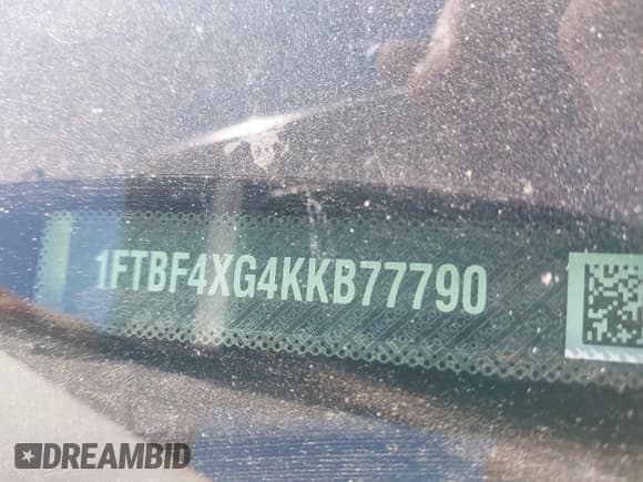 ✅ 2019 Ford Transit Cargo • VIN: 1FTBF4XG4KKB77790 • Лот: 41711746. Опубликован ранее на IAAI с пробегом 198 739 миль. Бесплатный доступ к архиву аукционных продаж из США и подробный отчёт об истории автомобиля на DreamBid. Изображение 9.