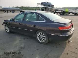 2007 Hyundai Azera SE z VIN KMHFC46F77A147243, wystawiony jako Copart lot #73184274 z przebiegiem 189 152 mil mil oraz Nie do naprawy • Non repairable. Historia ofert i sprzedaży dostępna na DreamBid. Obrazek 2.