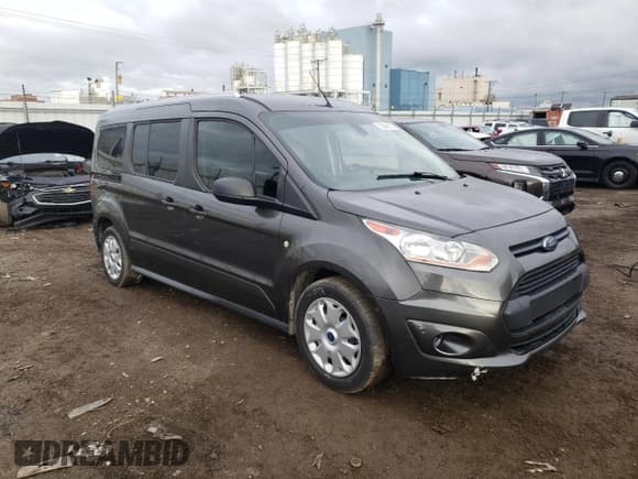 ✅ 2018 Ford Transit Connect XLT • VIN: NM0GE9F76J1370385 • Lot: 73009513. Listed on Copart with 81,073 mi. Free auction sales archive from the USA and detailed vehicle history report at DreamBid. Image 4.