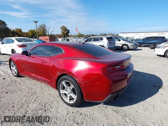 ✅ 2017 Chevrolet Camaro 1LT • VIN: 1G1FB1RX4H0115831 • Lot: 43622231. Listed on IAAI with 107,260 mi. Free auction sales archive from the USA and detailed vehicle history report at DreamBid. Image 3.