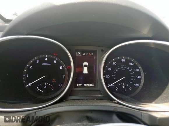 2017 Hyundai Santa Fe SE with VIN KM8SN4HF1HU249062, listed as a Copart auction lot 81663325 with 157,035 mi miles and Clean title. Bid and sale history available at DreamBid. Image 9.