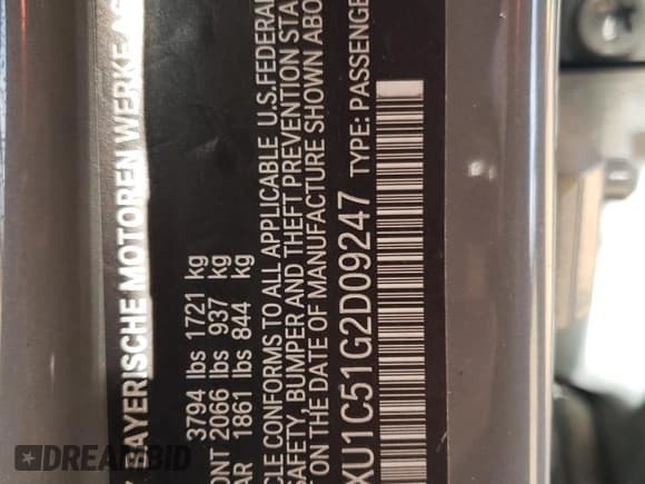 ✅ 2016 MINI Hardtop 4 Door • VIN: WMWXU1C51G2D09247 • Lot: 56202015. Listed on Copart with 64,367 mi. Free auction sales archive from the USA and detailed vehicle history report at DreamBid. Image 13.