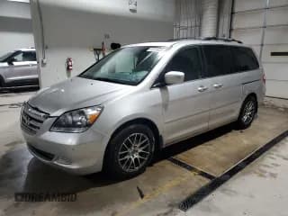 ✅ 2007 Honda Odyssey Touring • VIN: 5FNRL38887B117380 • Lot: 92538635. Listed on Copart with 235,561 mi. Free auction sales archive from the USA and detailed vehicle history report at DreamBid. Image 1.